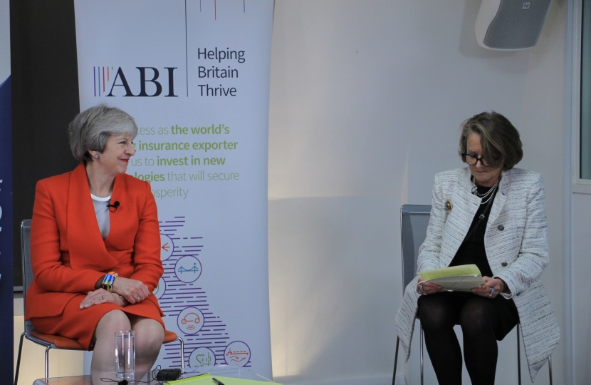 Theresa May and Anne Jenkin